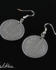 kolczyki wire wrapping Złotówki - kolczyki (lub klipsy) z monet 2