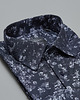 koszule męskie Koszula męska 00293 dł. rękaw granatowy slim fit 164/170 39 1