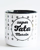 kubki Super Tata, wersja z imieniem i kotwicami, kubek 400ml 2