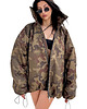 kurtki damskie Kurtka typu bomber oversize collar camo 1