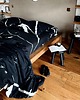 pościel Komplet pościeli BLACK MARBLE 3