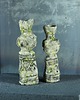 świeczniki i świece Świeczniki ceramiczne - etno rzeźby twarzowe. 3