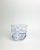 szklanki i kieliszki ZESTAW SZKLANEK RUNO- 2 SZTUKI (w kobaltowe kropki) 220ml 2