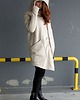 bluza z kapturem damska Bluza damska asymetryczna bawełniany płaszcz 2