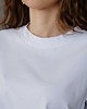 t-shirt damskie Klasyczny T-shirt bluzka Ludmiła biała 1