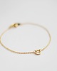 bransoletki złote 16k Gold Plated Tiny Karma Bracelet 2