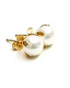 kolczyki z kamieniami Dots - pearls white vol 2 sztyfty /alloys collection/ 2