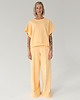 komplety damskie Komplet oversized bezrękawnik i szerokie spodnie peach 1
