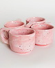 filiżanki Porcelanowa Filiżanka Espresso Różowy 7