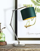 lampy stołowe Designerska lampka biurkowa z regulacją kąta padania światła ASMARA GOLD 1