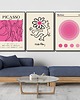 plakaty Zestaw plakatów inspiracja Picasso-Haring-Bauhaus 3