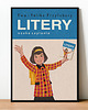 plakaty Plakat Fine Art giclee LITERY 1