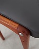pufy do siedzenia Podnóżek tekowy, duński design, lata 70, produkcja: Dania 8