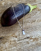 srebrne naszyjniki Bakłażan- Happy Aubergine- Naszyjnik 1