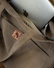 torby na ramię Torba NA LAPTOP Shopper w kolorze taupe z nubuku tapicerskiego 4