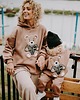 bluza z kapturem damska Bluza oversize Emily Teddy dla mamy i taty 5