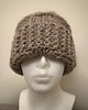 czapki damskie Cieplutka Czapka Plecionka z Cekinami 2