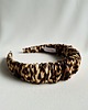 opaski do włosów Opaska marszczona Leopard w panterkę 2