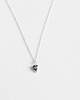 naszyjniki - inne Little Emerald Hematite Heart Necklace 1