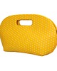 torebki do ręki Torebka skórzana żółta DOTTY marki Bolsa 2
