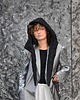 marynarki damskie Marynarka Shiny Silver 3