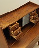 biurka Sekretarzyk orzechowy, duński design, lata 70, produkcja: Dania 3