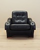 fotele Fotel czarny, włoski design, lata 80, produkcja: Włochy 1