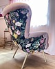 fotele Fotel uszak Scandi , Retro . lata 60 1