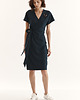 sukienki midi damskie Sukienka Beata z kopertowym przodem 1