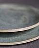patery i talerze komplet talerzy ceramicznych niebieski 2