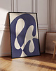 plakaty Plakat Violet abstract no.1 2