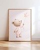 obrazy i plakaty do pokoju dziecięcego Plakat Na Ścianę Dla Dziewczynki Różowe misie nr. 1 1
