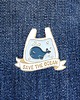 przypinki Przypinka metalowa, pin SAVE THE OCEAN 2