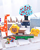 puzzle dla dzieci SAFARI - zwierzaki cudaki 5 szt. 4