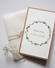 kartki scrapbooking Duża Kartka na ślub Niebieski wianek 1