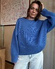 swetry damskie  Wełniany sweter Aspen trully blue premium 7