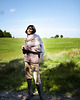 szale damskie Silk and mohair wrap dusty rose 2