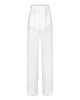 spodnie materiałowe damskie Spodnie Bali White 3