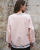 bluza bez kaptura damska Brzoskwiniowy Raj_3 1