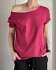 t-shirt damskie Żurawina Oversize 1