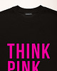 bluza bez kaptura damska Bluza think pink 1