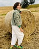 bluza bez kaptura damska Bluza z futerka z kolorową plisą 6