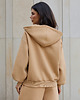 bluza z kapturem damska Bluza z kapturem PUFFA ZIP Honey damska 2