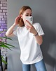 t-shirt damskie T-SHIRT OVERSIZE I275 BIAŁY 3