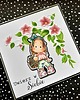 kartki scrapbooking Kartka okolicznościowa z Magnolią 1