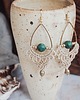 kolczyki soutache Kolczyki z z turkusem 'UDAYA' 3