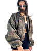 kurtki damskie Krótka kurtka typu bomber camo 1