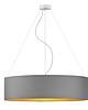 plafony Lampa wisząca z z dużym abażurem PORTO GOLD fi - 80 cm 5