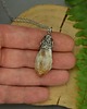 wisiory Wisiorek Talizman surowy cytryn wire wrapping 4