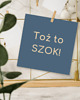 plakaty Plakat z tekstem, toż to szok 1
